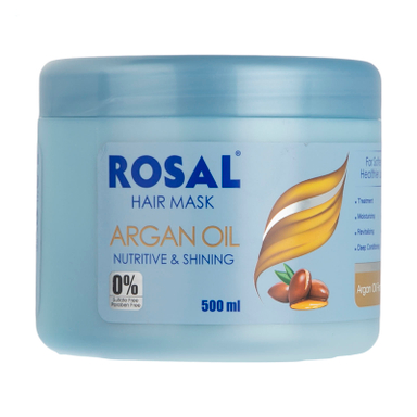 ماسک مو رزال (Rosal) مدل Argan حجم 500 میلی لیتر