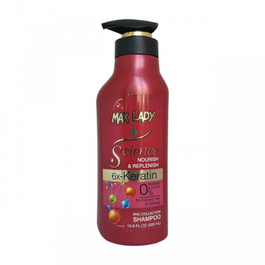شامپو مکس لیدی (Maxlady) فاقد پارابن و سولفات کراتین