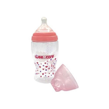 بطری شیر خوری وی کر (WeeCare) دهانه عریض 300 میلی‌لیتر