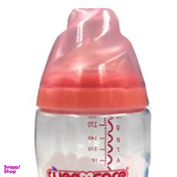 بطری شیر خوری وی کر (WeeCare) دهانه عریض 300 میلی‌لیتر