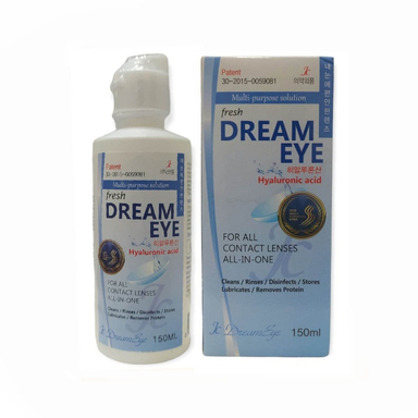 محلول شستشوی لنز دریم آی (Dream Eye) حجم 150 میلی لیتر