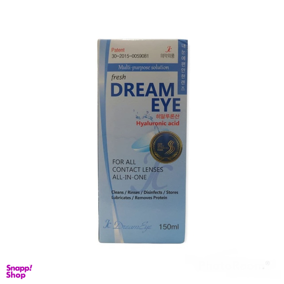 محلول شستشوی لنز دریم آی (Dream Eye) حجم 150 میلی لیتر