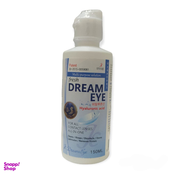 محلول شستشوی لنز دریم آی (Dream Eye) حجم 150 میلی لیتر
