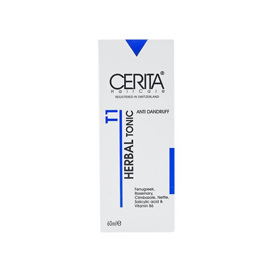 تونیک تقویت کننده و ضدشوره مو سریتا (Cerita) مدل T1 حجم 60 میلی‌لیتر