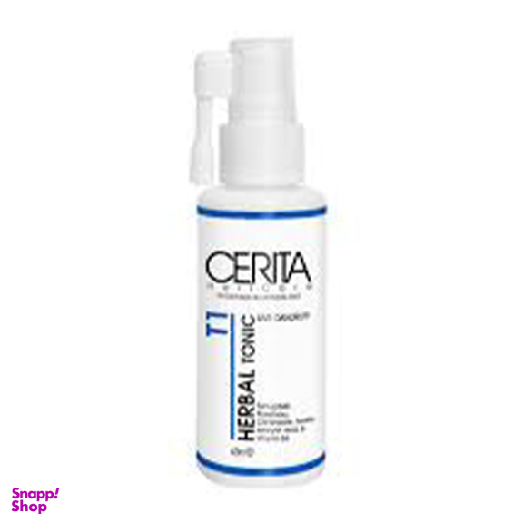 تونیک تقویت کننده و ضدشوره مو سریتا (Cerita) مدل T1 حجم 60 میلی‌لیتر