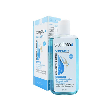 شامپو اسکالپیا (Scalpia) مناسب موی تازه کاشته شده 200 میلیلیتر