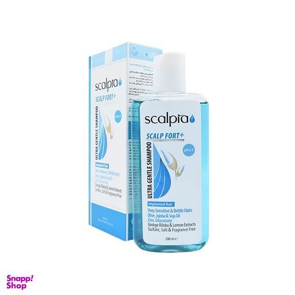 شامپو اسکالپیا (Scalpia) مناسب موی تازه کاشته شده 200 میلی‌لیتر