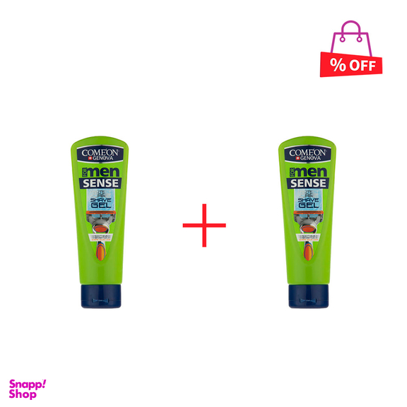ژل اصلاح کامان (Comeon) مدل SCRUB حجم 200 میلی‌لیتر مجموعه 2 عددی