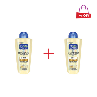 شامپو بدون سولفات کامان (Come'on) مدل Repairing Colored حجم 400 میلی لیتر مجموعه 2 عددی