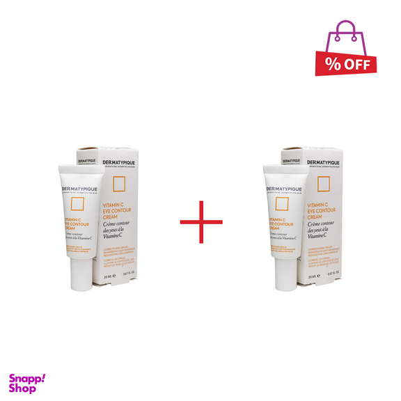 کرم دور چشم درماتیپیک (Dermatypique) مدل CONTOUR PUFF حجم 20 میلی‌لیتر مجموعه 2 عددی