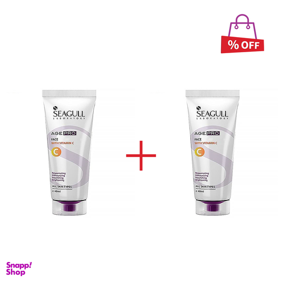 کرم صورت سی گل حاوی ویتامین C حجم 40 میلی لیتر مجموعه 2 عددی