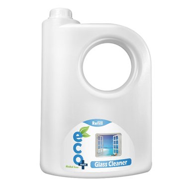 مایع شیشه شوی ایکومویست (Eco Moist) مدل آبی حجم 3750 میلی لیتر