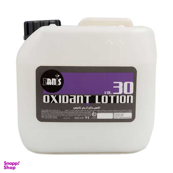 اکسیدان زانیس (Zanis) مدل 9 درصد Vol30 شماره 2 حجم 3 لیتر