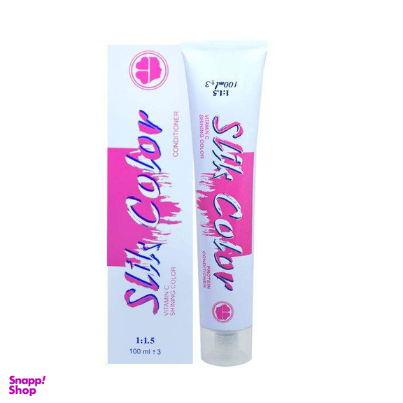 رنگ مو سلیک کالر (Slik Color) شماره 6.53 رنگ بلوند کاکایویی تیره حجم 100 میلی‌لیتر