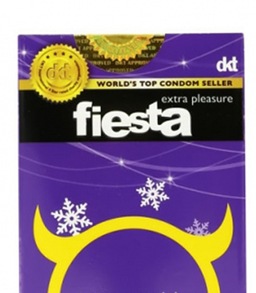 کاندوم تاخیری فیستا (Fiesta) مدل ice energy بسته 12 عددی