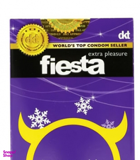 کاندوم تاخیری فیستا (Fiesta) مدل ice energy بسته 12 عددی