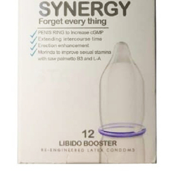 کاندوم زنون (Zenon) مدل STAMINA SYNERGY بسته 12 عددی