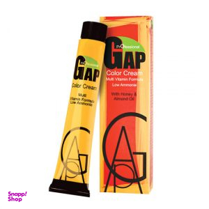 رنگ مو گپ (Gap) شماره 5.1 رنگ خاکستری روشن حجم 100 میلی‌لیتر