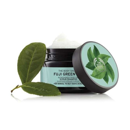 اسکراب کف سر بادی شاپ (Body Shop) مدل Fuji Green Tea حجم 240 میلی لیتر