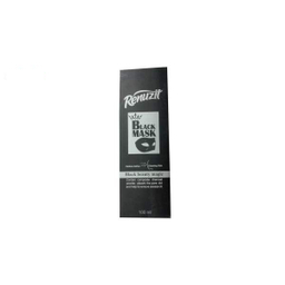 ماسک صورت رینوزیت (Renuzit) مدل Black mask carbon active حجم 100 میلی‌لیتر