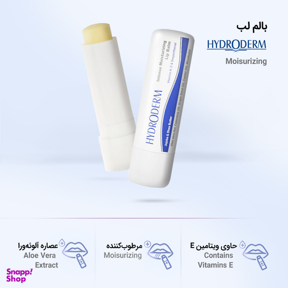 بالم لب هیدرودرم مدل Moisurizing وزن 4.5 گرم