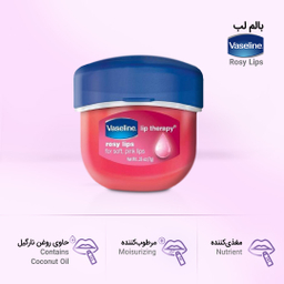 بالم لب وازلین مدل رزی وزن 7 گرم