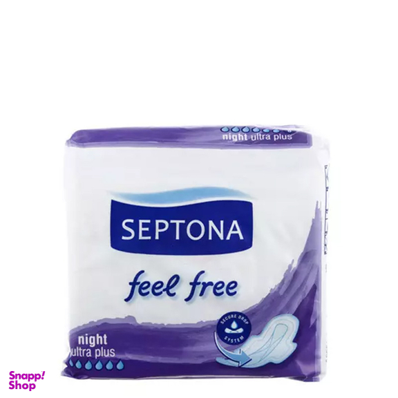 نوار بهداشتی سپتونا (Septona) مدل Night Ultra Plus بسته 8 عددی