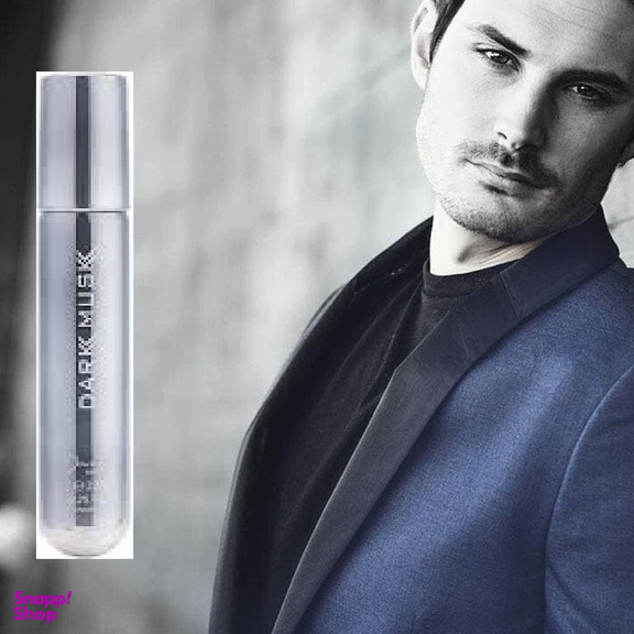 عطر جیبی مردانه ژک ساف (Jacsaf) مدل dark musk حجم 22 میلی‌لیتر