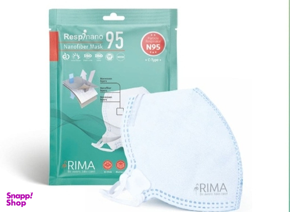 ماسک بهداشتی رسپی نانو (Respi Nano) مدل بدون سوپاپ N95