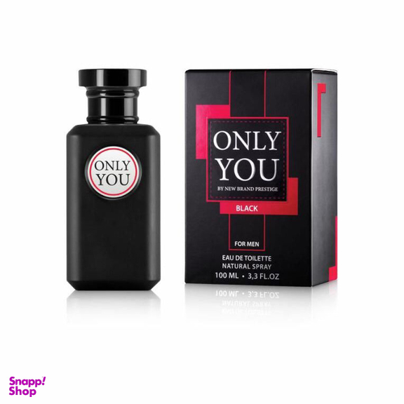 ادوتویلت مردانه نیو برند (New Brand) مدل Only You Black Afgano