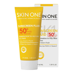 فلوئید ضد آفتاب اسکین وان با +SPF50 حجم 40 میلی لیتر