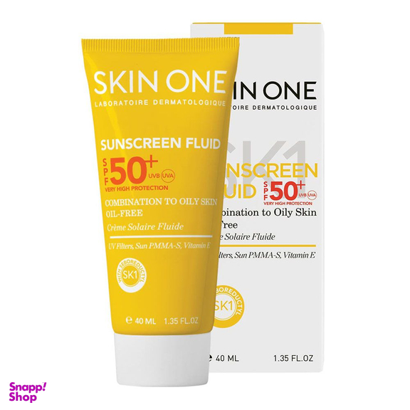 فلوئید ضد آفتاب اسکین وان با +SPF50 حجم 40 میلی لیتر