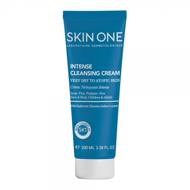 کرم پاک کننده اسکین وان (Skin One) مدل Intense مناسب پوست خیلی خشک تا آتوپیک حجم 100 میلی لیتر