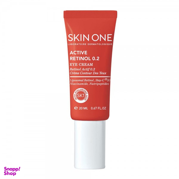 کرم دور چشم اسکین وان (Skin One) مدل %Active Retionl 0.2 حجم 20 میلی لیتر