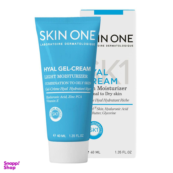 ژل کرم مرطوب کننده اسکین وان مدل Hyal Light حجم 40 میلی لیتر