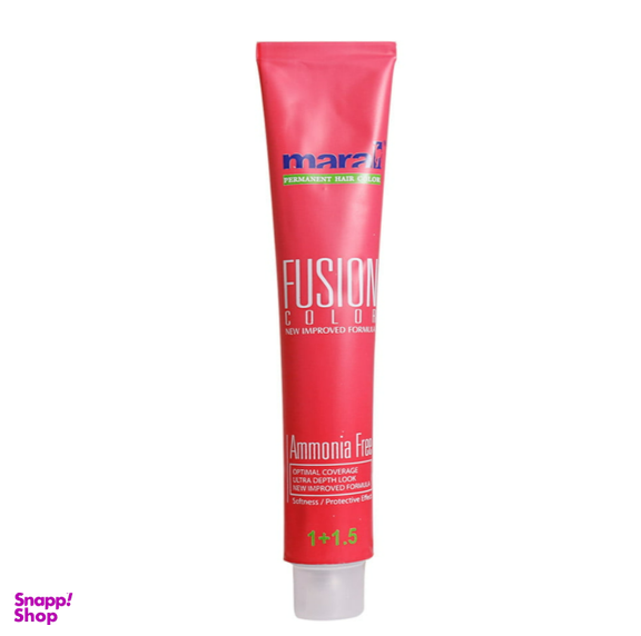 رنگ مو بدون آمونیاک مارال (Maral) مدل Fusion Color شماره 9.506 رنگ کره عسلی حجم 100 میلی لیتر