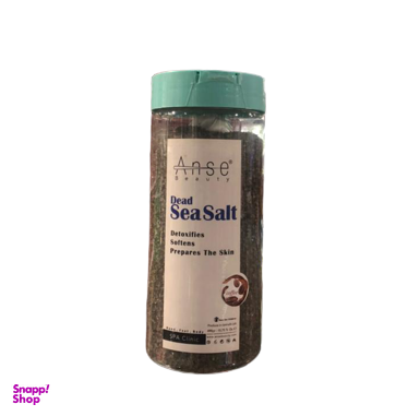 نمک دریا آنسه (Anse) حاوی عصاره قهوه وزن 490 گرم