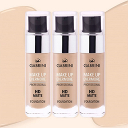 کرم پودر گابرینی (Gabrini) مدل HD Matte شماره 01 حجم 30 میلی لیتر