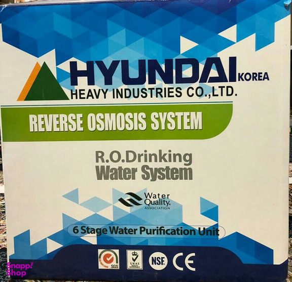 دستگاه تصفیه آب 6 مرحله ای هیوندای (Hundai)