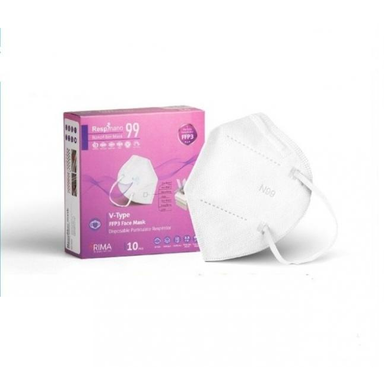 ماسک تنفسی رسپی نانو (Respi Nano) مدل وی تایپ N99 بسته 10 عددی