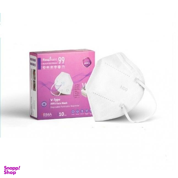 ماسک تنفسی رسپی‌ نانو (Respi Nano) مدل وی تایپ N99 بسته 10 عددی