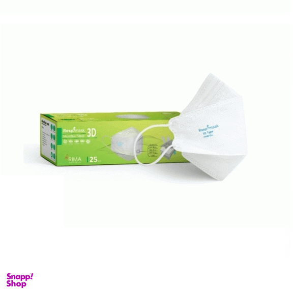 ماسک تنفسی رسپی‌ نانو (Respi Nano) مدل بدون سوپاپ N95 بسته 25 عددی