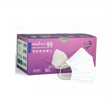 ماسک تنفسی رسپی‌ نانو (Respinano) مدل N99 بسته 50 عددی