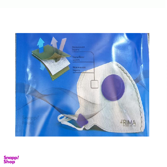 ماسک بهداشتی رسپی نانو (Respi Nano) سوپاپدار N95
