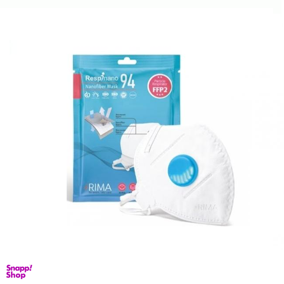 ماسک بهداشتی رسپی نانو (Respi Nano) مدل FFP2 سوپاپ دار N94