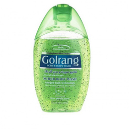 شامپو صورت و بدن گلرنگ (Golrang) مدل Scrub کد Bg حجم 280 میلی لیتر مجموعه 2 عددی