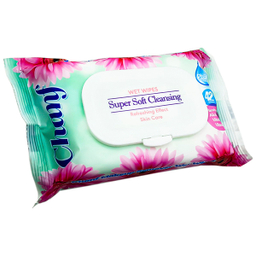 دستمال مرطوب چانف (Chanf) مدل Super Soft-X1 مجموعه 4 عددی