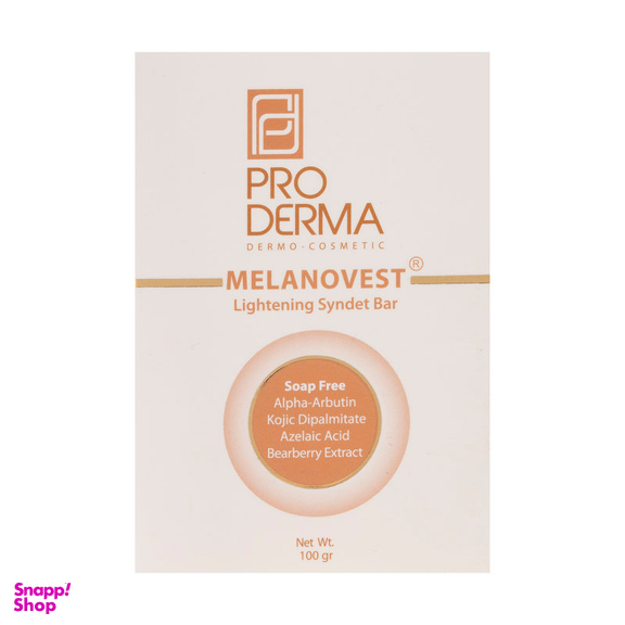 پن روشن کننده پوست پرودرما (Pro Derma) مدل Melanovest وزن 100 گرم