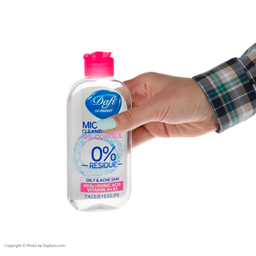 محلول پاک کننده صورت دافی (Dafi) مدل Oily & Anti Bacterial حجم 200 میلی لیتر