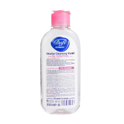 محلول پاک کننده صورت دافی (Dafi) مدل Oily & Anti Bacterial حجم 200 میلی لیتر